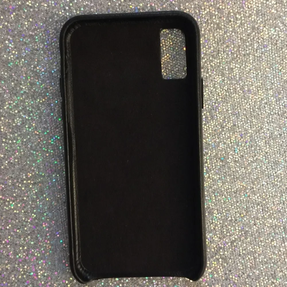 Case-Mate - iPhone X Leather Case - Barely There